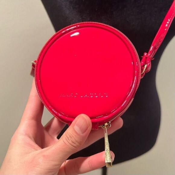 Marc Jacobs Cross body red round bag NWOT - Picture 7 of 16